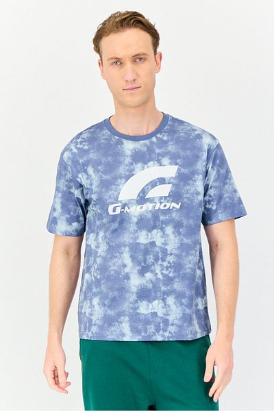 Giordano G-Motion Men Sportswear Fit Short Sleeves Outdoor T-Shirt, Multicolor