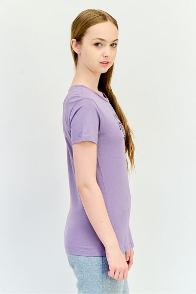 Puma Women Sportswear Fit Short Sleeve Outdoor Top, Purple