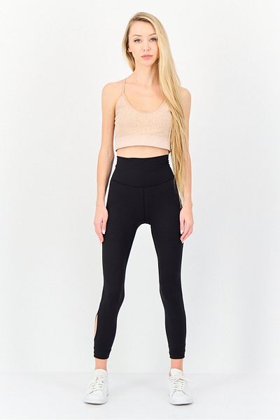 adidas Women Tight Fit Solid 7/8 Training Tights, Black