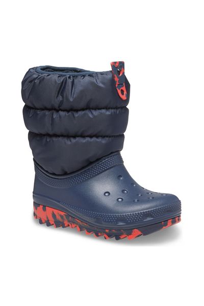 Crocs Classic Neo Puff Boot Kids Blue Navy - Navy 33-34 Eu - J2 Us