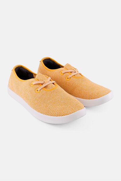 Allbirds Men Tree Skippers Lace Up Casual Shoes, Orange