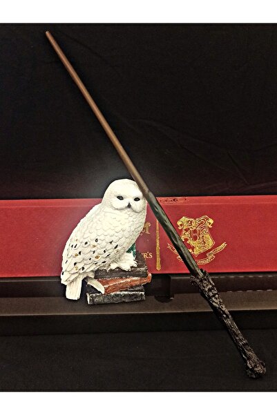Lemonade Concept Harry Potter Büyücü Asası ve Baykuş Hedwig Figürü