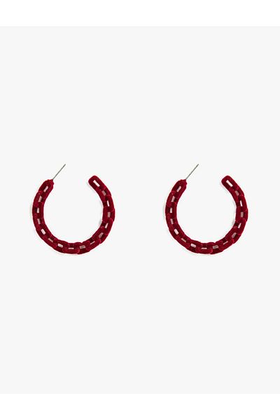 Koton Claret Red Women's Earrings