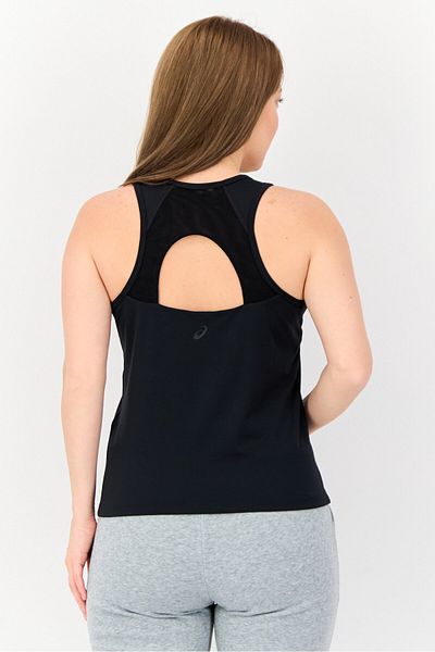 Asics Women Sportswear Fit Sleeveless Lightly Padded Training Top, Black