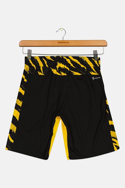 adidas Kids Boy Brand Logo Training Shorts, Black