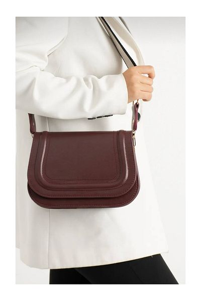 Esila Sirius Snap Closure Hand Arm and Shoulder Bag with Cover