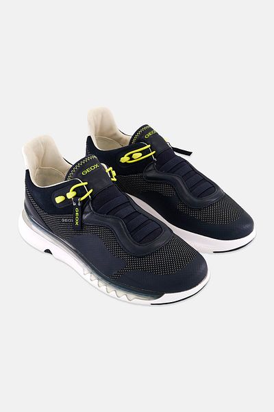 Geox Men U levita A Slip On Casual Shoes, Navy