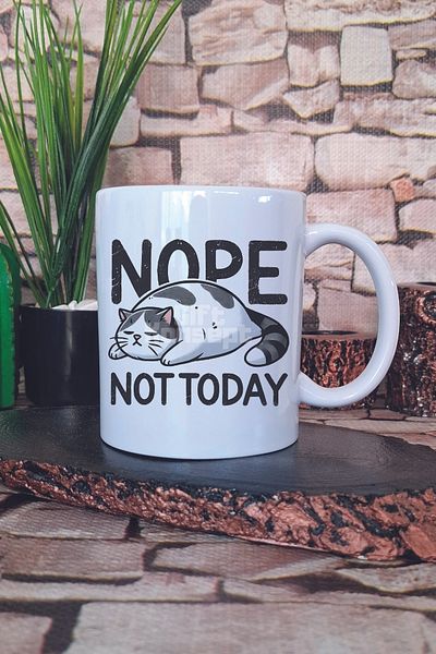 giftkonsept Cat Funny Printed Humorous Cat Lover Cat Owner Humor Gift Printed Mug Cup