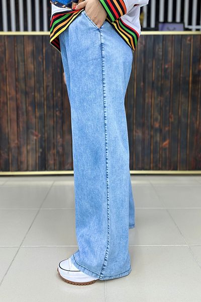 GÖKSEL Thin Cotton Jeans Large Size