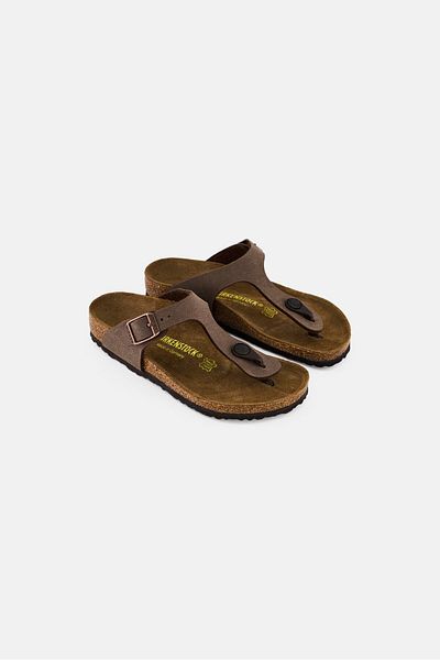 Birkenstock Kids Girl Slip On Cork Sandals, Brown