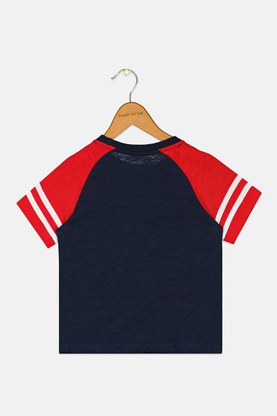 Scuderia Ferrari Toddlers Boy Graphic Print Outdoor T-shirt, Multicolor