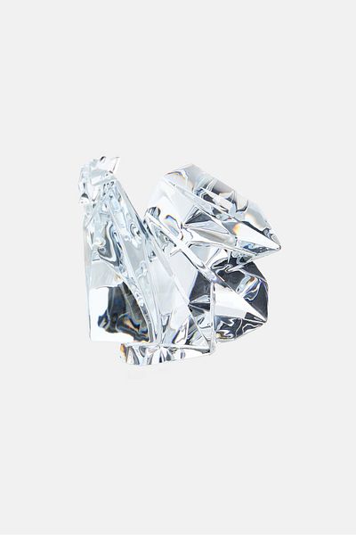 Baccarat Clear Crystal Origami Rooster