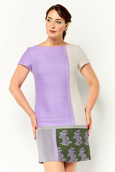 Harmont & Blaine Women Floral Print Midi Dress, Purple