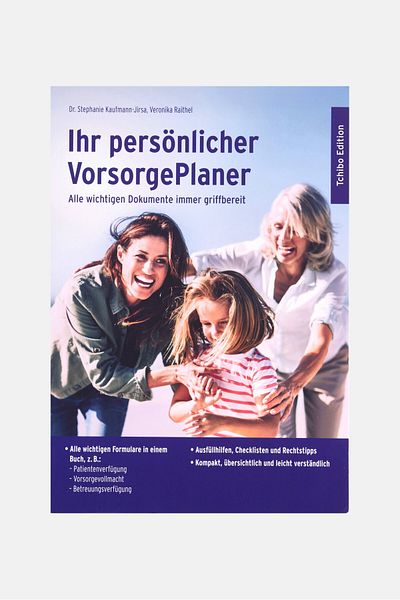 Tchibo German Language Precautionary Planner 2018, Blue