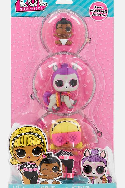 L.O.L. SURPRISE Drag Racer Bunny Wishes/ Her Lil Magesty Cute Little Doll Collection