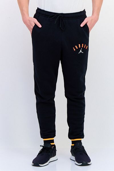 Nike Men Standard Fit Drawstring Training Track Pants, Black