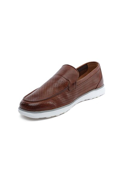 Greyder 64694 Taba Hakiki Deri Erkek Comfort Ayakkabı