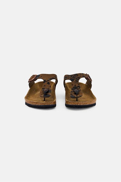 Birkenstock Kids Girl Slip On Cork Sandals, Brown
