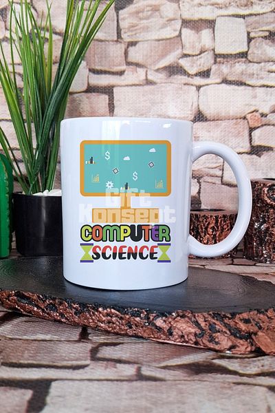 giftkonsept Computer Science Themed Computer Science Software Engineer Gift Printed Tea Coffee Presentation Mug Cup