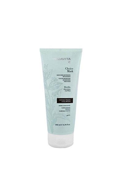 MEDAVITA Masca de Par Coloranta Cool Brown (Castanie) 200ml