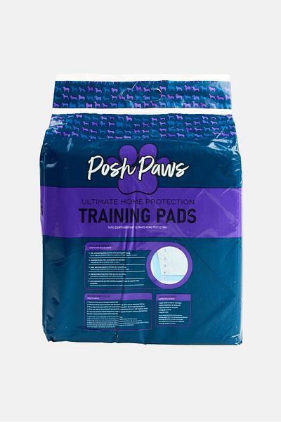 Posh Paws 50 Pcs Dog Training Pads, Multicolor