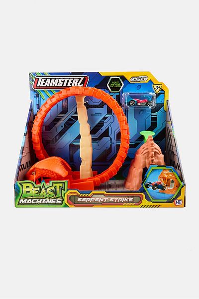 Teamsterz Beast Machine Serpent Strike Car Track