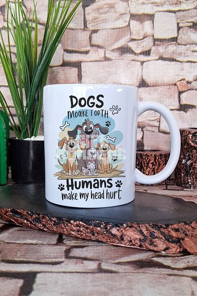 giftkonsept Dogs Dog Lover Gift Printed Tea Coffee Presentation Mug Cup