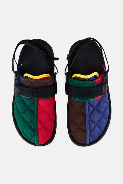 Reebok Men Beatnik Velcro Closure Sandal, Multicolor