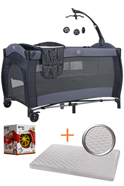 Sunny Baby 70*120 Sallanır Dönenceli Alt Açmalı Oyun Parkı Park Yatak+ Yatak ...