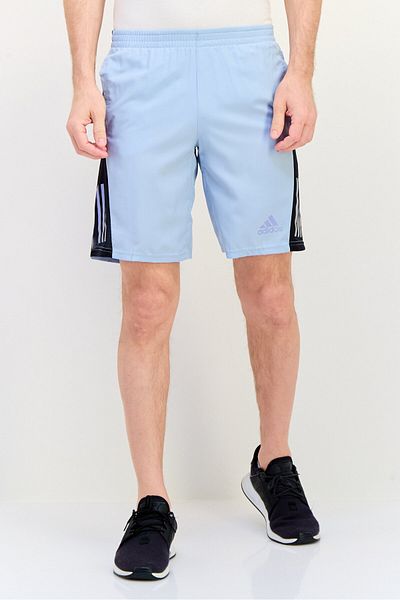 adidas Men Sportswear Fit 9 Inseam Running Shorts, Ash Blue