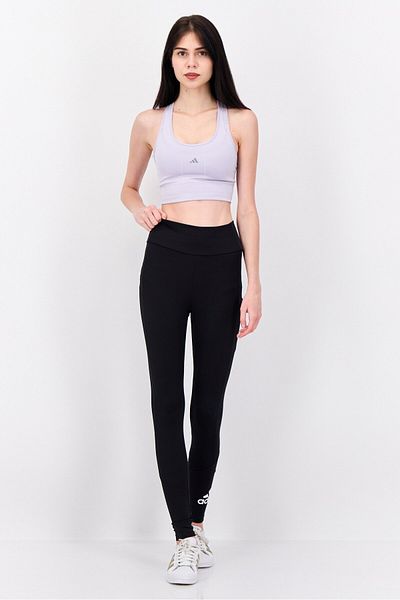 adidas Women Sportswear Fit Brand Logo Outdoor Tights, Black