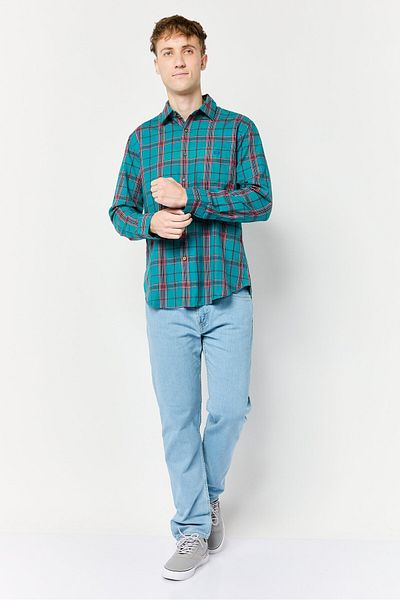La Martina Men Tailored Fit Paid Long Sleeves Casual Shirt, Multicolor