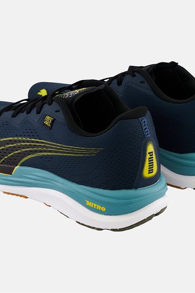 Puma Puma x First Mile Men Velocity Nitro Lace Up Training Shoes, Teal Blue