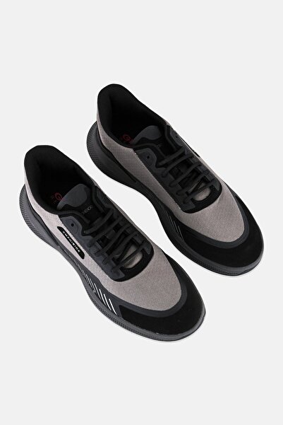 Geox Men U PG1X ABX A Lace Up Casual Shoes, Grey