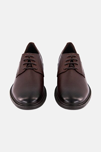 Geox Men U Terence Lace Up Formal Shoes, Dark Brown