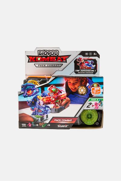 Silverlit Biopod Kombat Battle Pack B With 2 Battle Stations