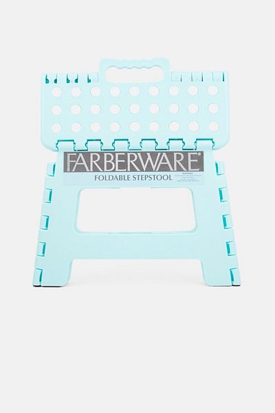 Farberware Foldable Stepstool, Turquoise