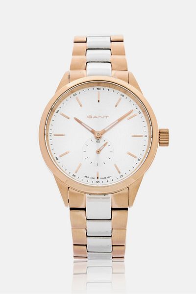 Gant Women G GWGTAD08600199I Analog Stainless Steel Watch 35 mm, Rose Gold