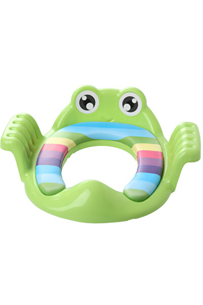 Softy Frog/kurbağa - Bebek / Çocuk Klozet Kapağı Adaptörü - Yeşil