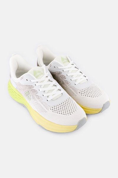 RBX Men Brand Logo Lace Up Running Shoes, Light Grey