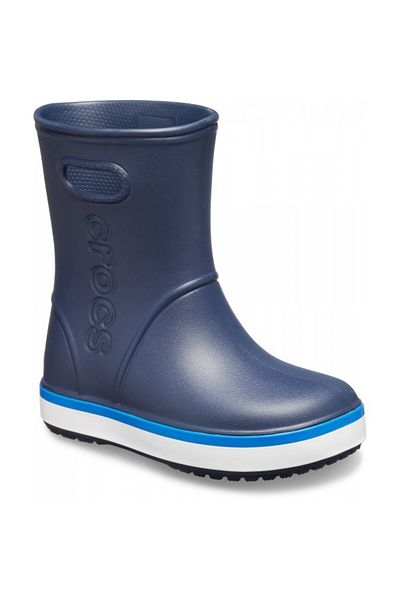 Crocs Ghete de ploaie Crocband pentru copii, mărimea 24-25 EU - C8 US Albastru - Bleumarin/Cobalt strălucitor