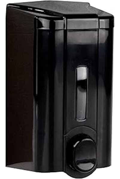 Qedii جهاز توزيع الصابون السائل فياللي S4B أسود 1000 مل