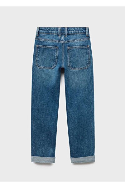 MANGO Kids Jeans with curved legs