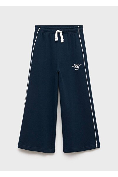 MANGO Kids Yan şeritli jogger pantolon