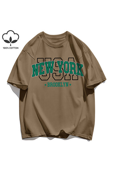 StartMore Y2K Vintage t Shirt Tee Usa New York Brookl Yn Print