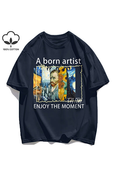 StartMore Y2k Vintage T-shirt Tee مجموعة نصية للرسم الزيتي