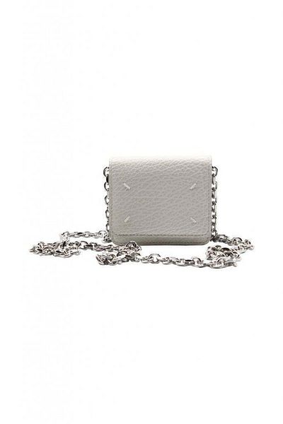 Maison Margiela Maison Margiela Grainy Leather Wallet Chain Bags