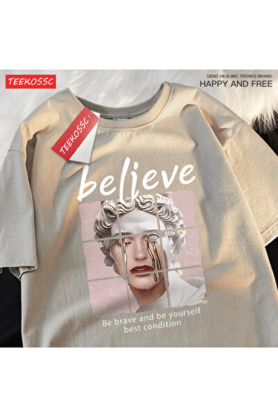 StartMore تي شيرت Y2k Vintage تي شيرت كن شجاعًا وكن نفسك في أفضل حالة