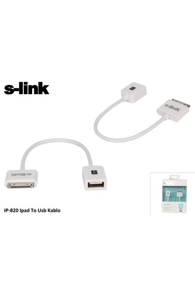 Universal S-link ip-820 ipad to usb female cable