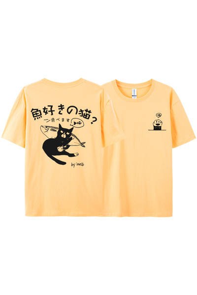 StartMore تي شيرت Y2k Vintage تي شيرت Harajuku بطبعة قطة سوداء